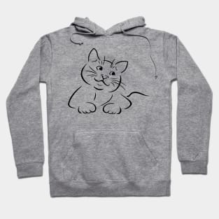 Cat Lineart Hoodie